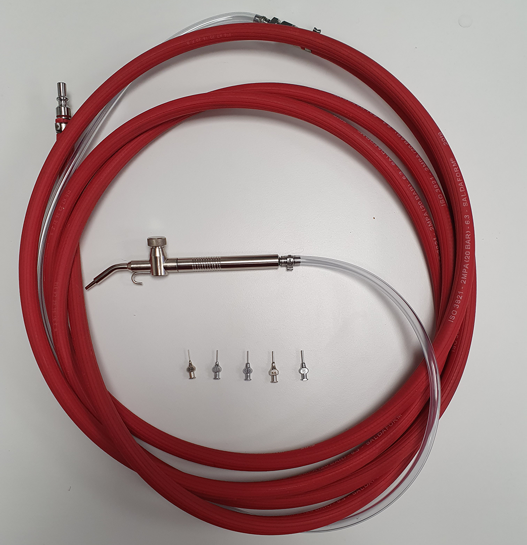 BM-1061 : Complete gas line for micro-flame torch